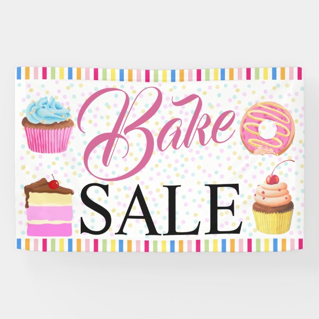bake sale  banner (Horizontal)