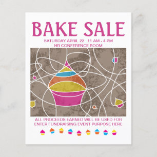 bake sale flyers