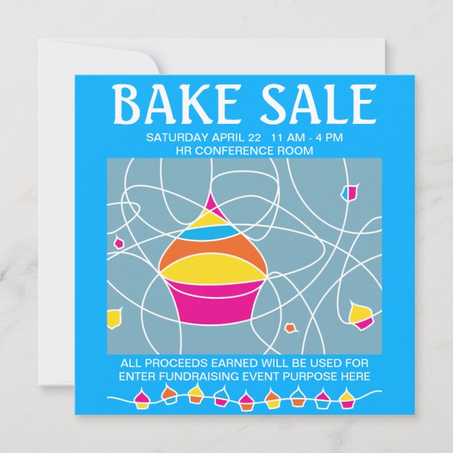 bake sale flyers (Front)