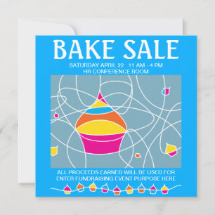 bake sale flyers