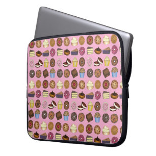 Bake Sale Treats Cupcake Cookie Pie Brownie Laptop Sleeve