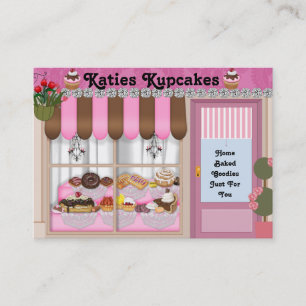 Bake Shop Style BLING Business Card