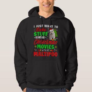 Bake Stuff And Watch Christmas Movies With My Malt Hoodie