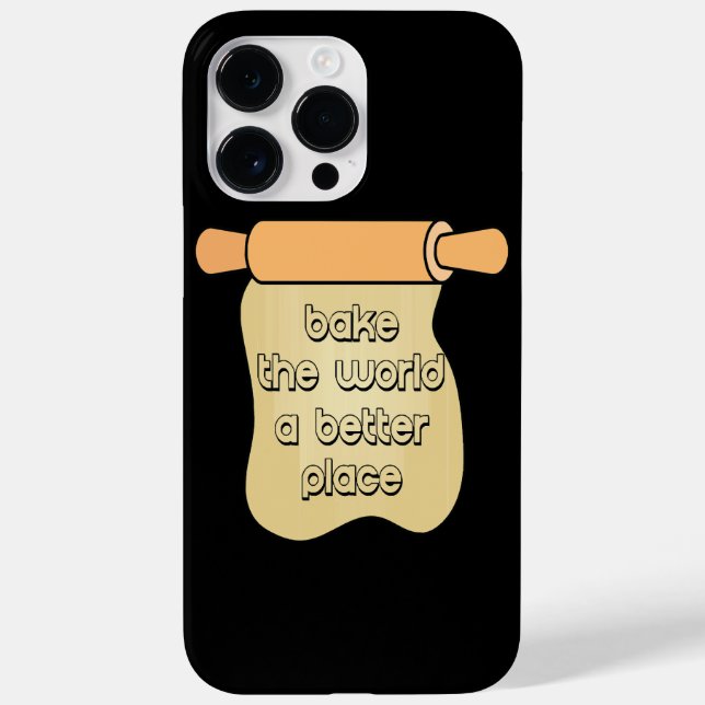 Bake the world a better place Case-Mate iPhone case (Back)