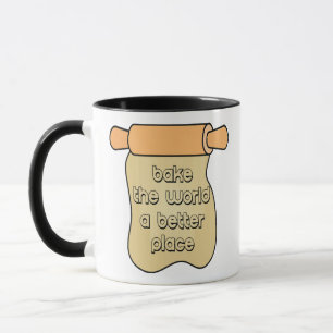 Bake the world a better place mug