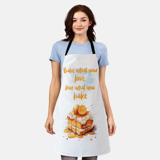 Bake What You Love Apron (Worn)
