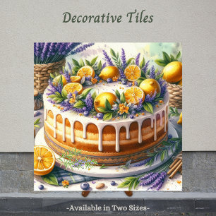 Bake with Tradition, Bake with Love, Large Tile