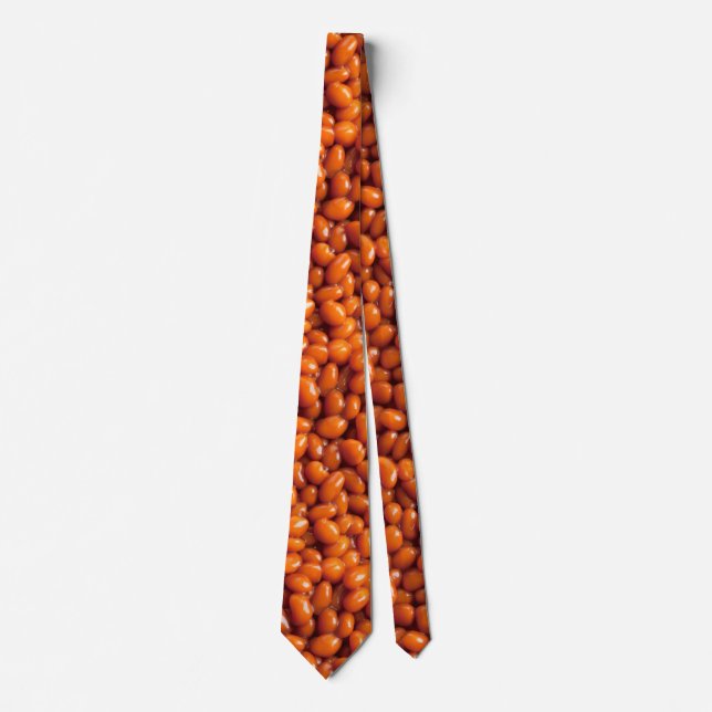 Baked Beans. Breakfast Series Fun Tie (Front)