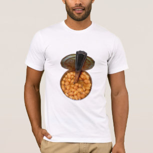 Baked Beans in Tin Can with Spoon T-Shirt