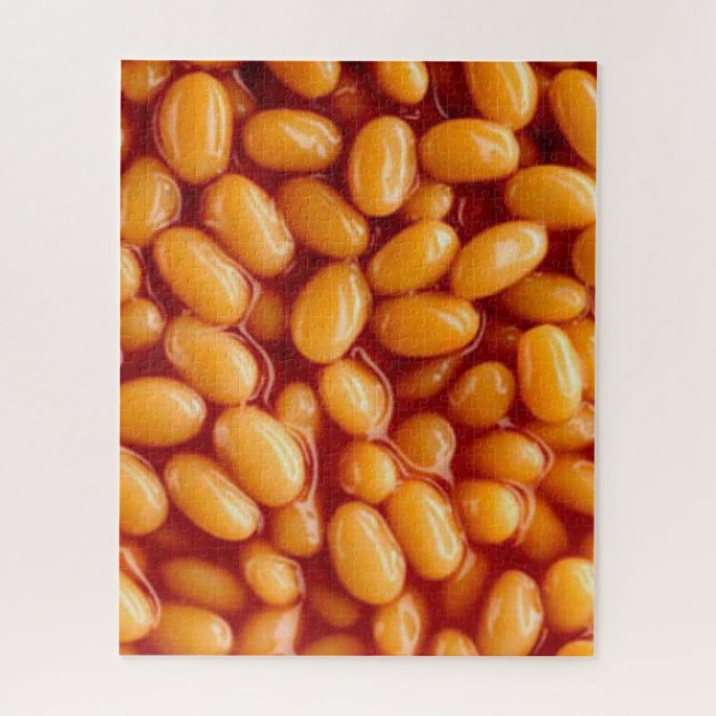 Baked beans jigsaw puzzle (Vertical)