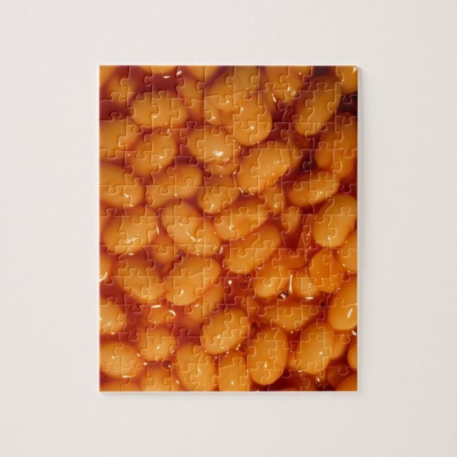Baked beans jigsaw puzzle (Vertical)