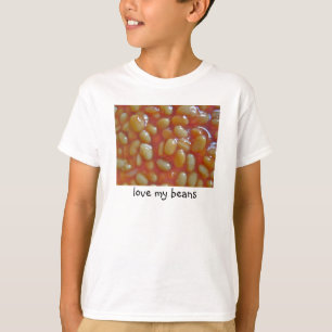 Baked Beans Love My Beans Tee Shirt Kids