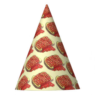 Baked Beans on Toast UK British Cuisine Food Party Hat