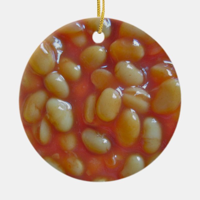 Baked Beans Ornament (Front)
