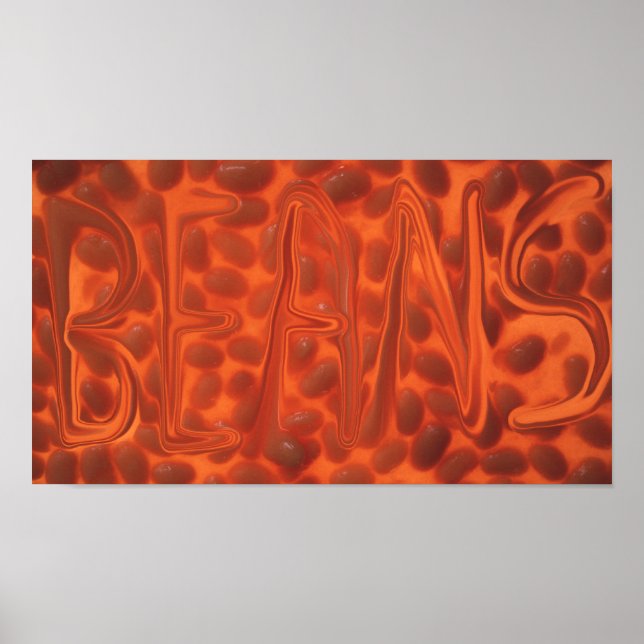 Baked beans poster (Front)