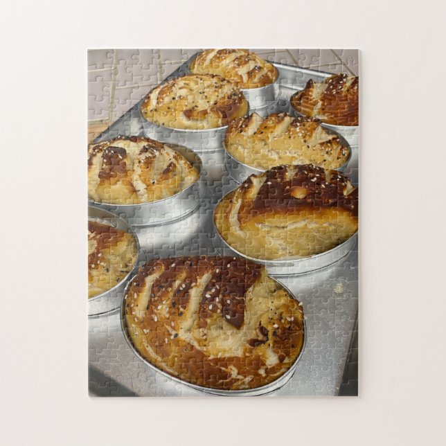Baked Bread Loaves Food Jigsaw Puzzle (Vertical)