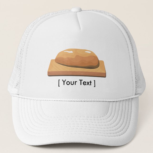 Baked Bread Trucker Hat (Front)