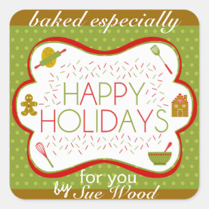 Baked by YOU Holiday Labels
