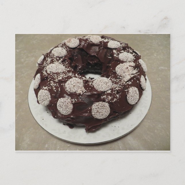 Baked Cake Postcard (Front)