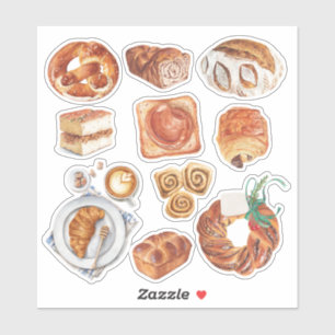 Baked Fresh Sticker Set