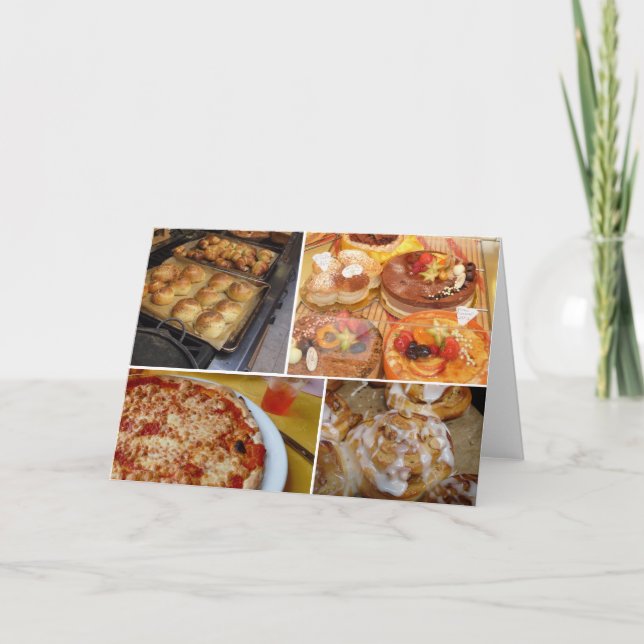 Baked Goods, a Notecard by Brad Hines (Front)