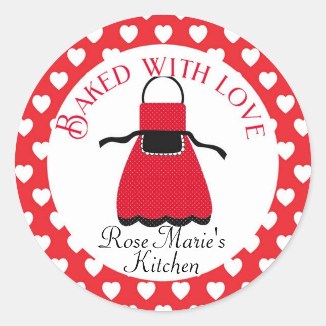 Baked Goods Baking Custom labels (Front)