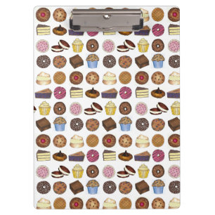 Baked Goods Foodie Muffin Cake Whoopie Pie Cupcake Clipboard