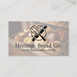 Baked Goods Kitchen Tools Business Card