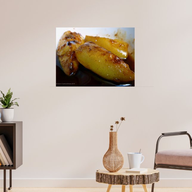 Baked pears poster (Living Room 3)