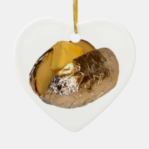Baked Potato Ceramic Tree Decoration