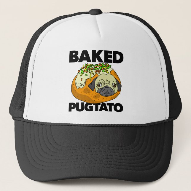 Baked Pugtato Trucker Hat (Front)