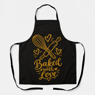Baked with Love Cute Baking Lover Gift Apron