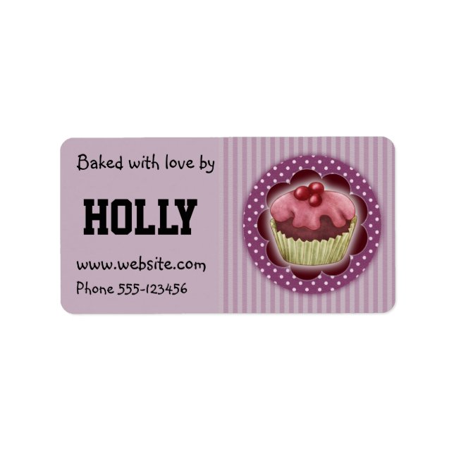 Baked with love - labels (Front)