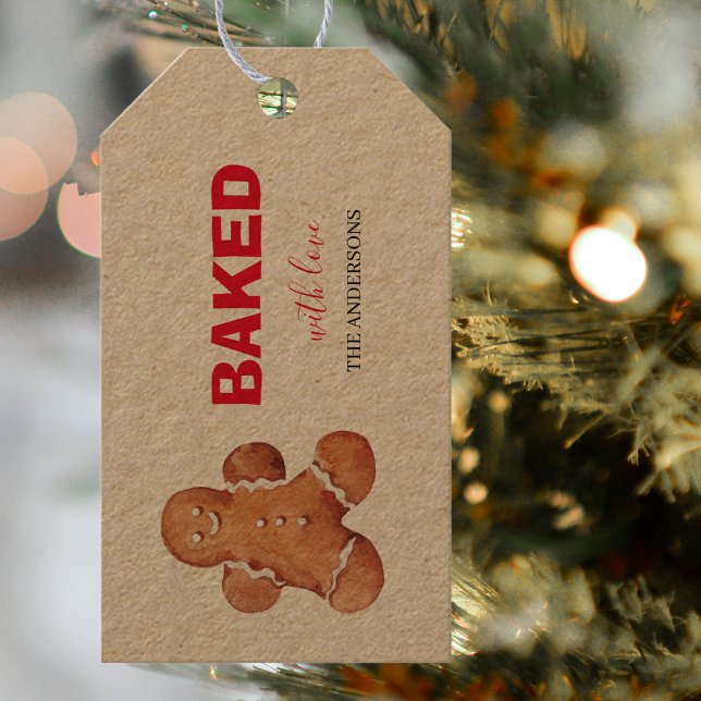 Baked With Love | Merry Christmas Gift Tags (Creator Uploaded)