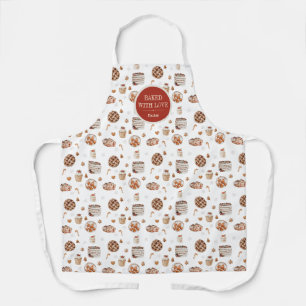 Baked with Love Sweet Treats Personalised Apron