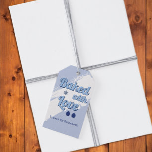 Baked With Love Winter Christmas Treats Gift Tags