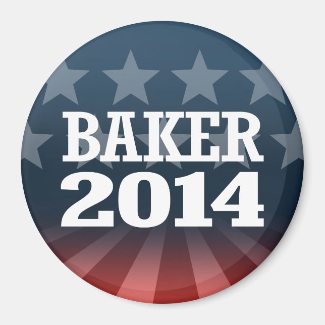 BAKER 2014 MAGNET (Front)