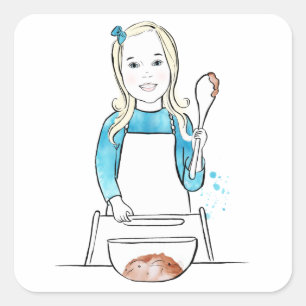 Baker Babe Stickers