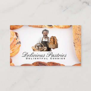 Baker Baguettes and Pastries Business Card