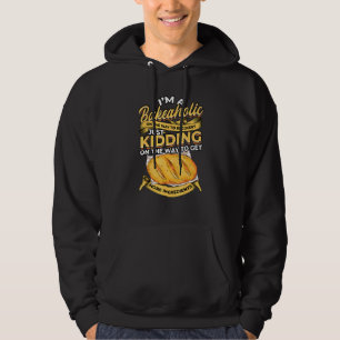 Baker Bake Cake Bakery Cookies Cook Cupcake Chef B Hoodie