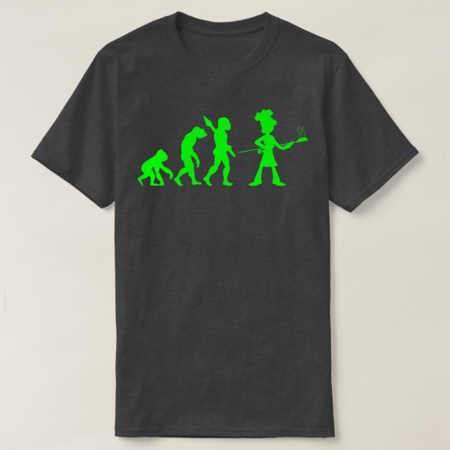 Baker, bakery, bread baking evolution   T-Shirt (Design Front)
