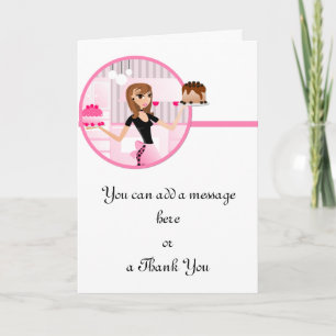 Baker/Bakery/Pastry Chef 3 Greeting Card