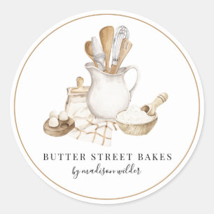 Baker Bakery Tools Product Label