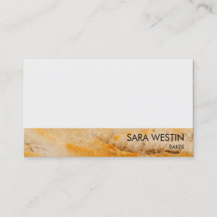 Baker Baking Bakery Business Card