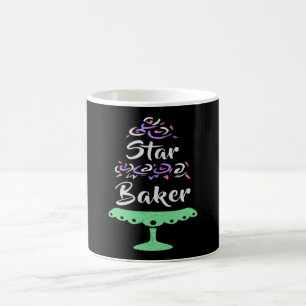 Baker Baking Bakery Cake Bread Bake Gift Idea Coffee Mug