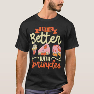 Baker Baking Cupcake Bread Cookie Kitchen Cooking T-Shirt
