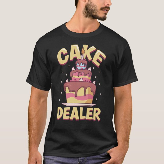 Baker Baking Cupcake Bread Cookie Kitchen Cooking  T-Shirt (Front)