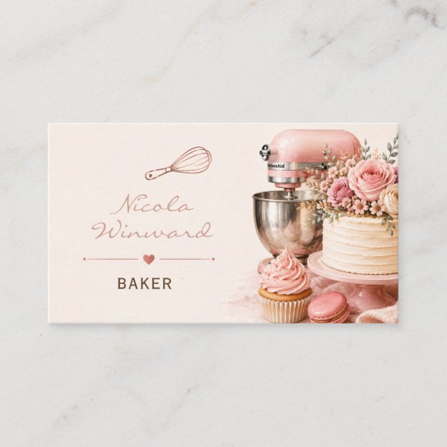 Baker Business Card (Front)