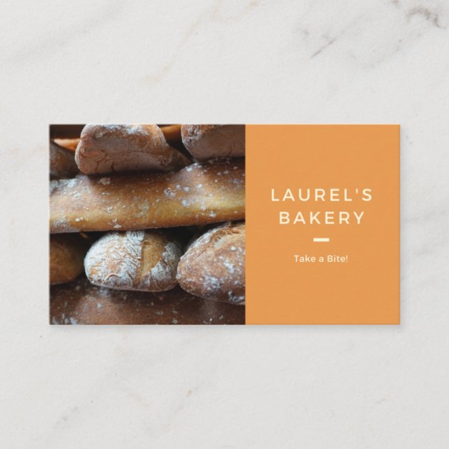 Baker Business Card (Front)