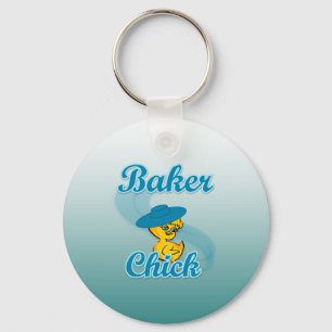 Baker Chick #3 Key Ring